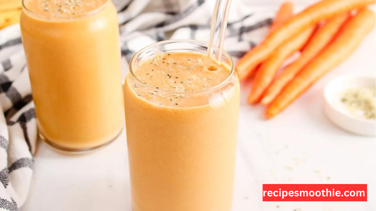 Carrot Smoothie Recipe