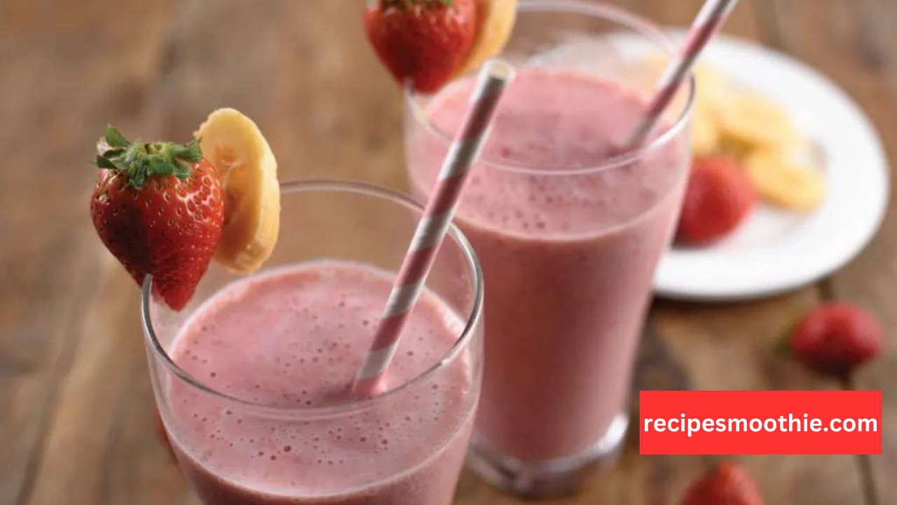 Strawberry Banana Yogurt Smoothie