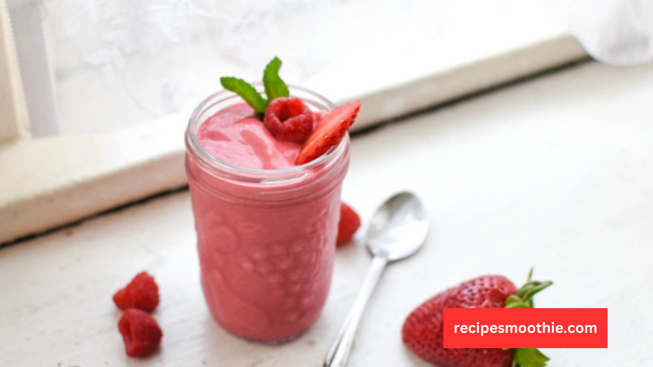 Strawberry Raspberry Smoothie